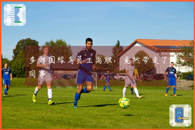 多邻国绿鸟员工离职，竟然带走了同事